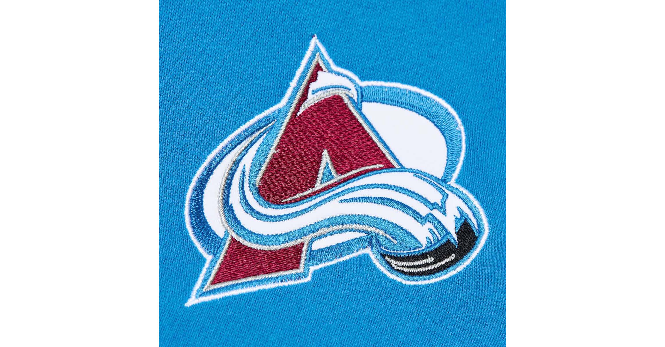 NHL Burgundy/Light Colorado Avalanche Head Coach Pullover Hoodie