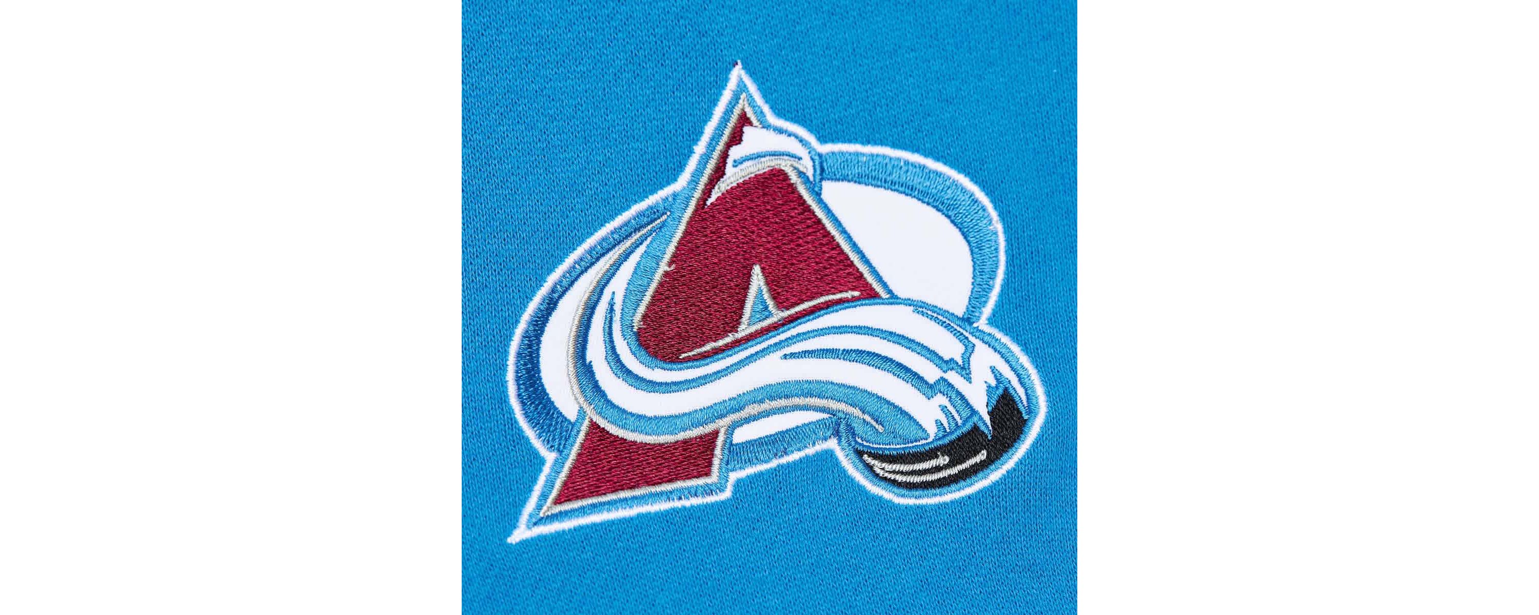 NHL Burgundy/Light Colorado Avalanche Head Coach Pullover Hoodie