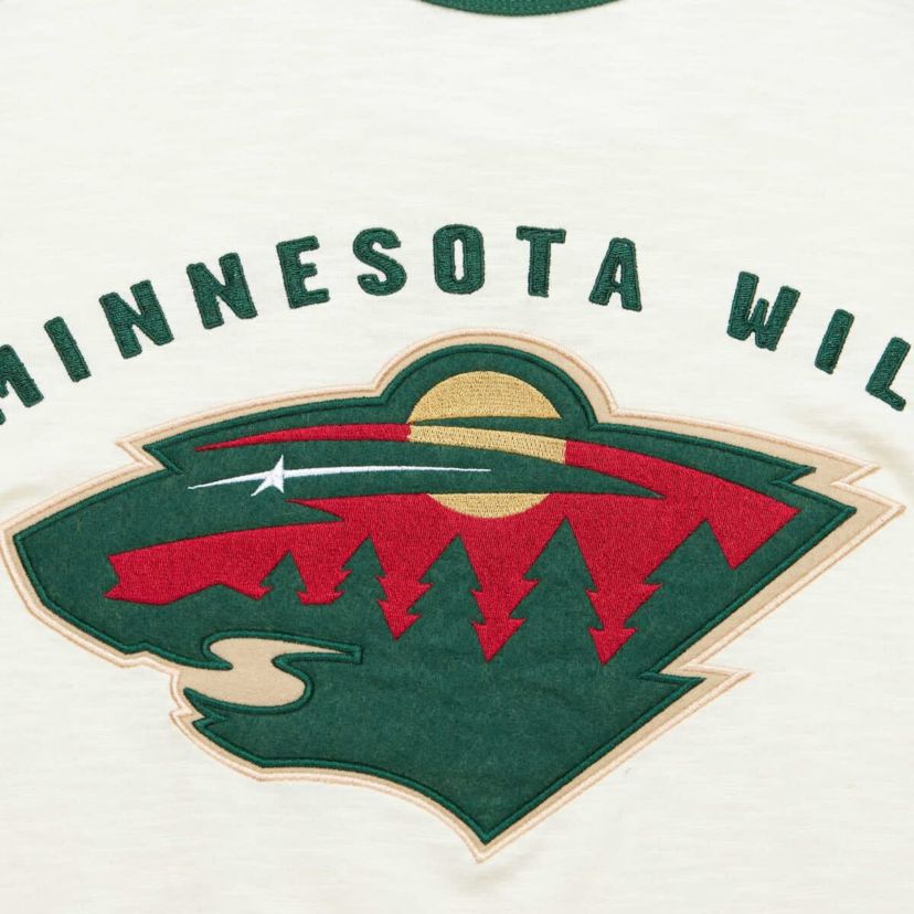 NHL Minnesota Wild Legendary Slub Vintage Raglan Long Sleeve T-Shirt