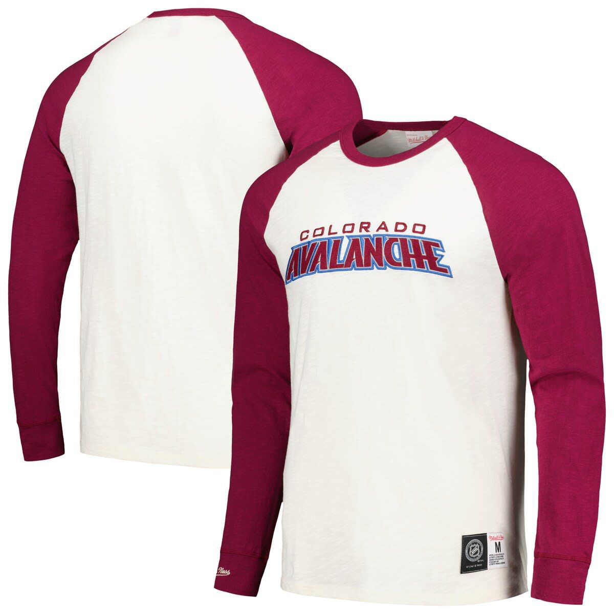 NHL Colorado Avalanche Legendary Slub Vintage Raglan Long Sleeve T-Shirt