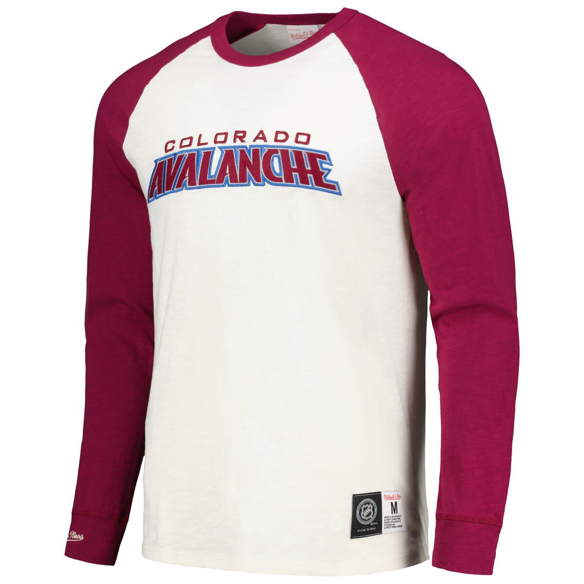 NHL Colorado Avalanche Legendary Slub Vintage Raglan Long Sleeve T-Shirt