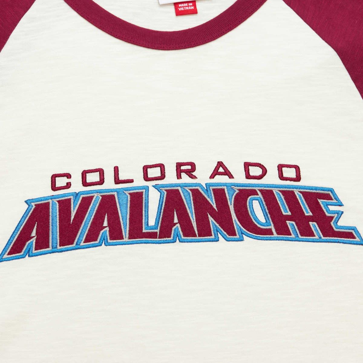 NHL Colorado Avalanche Legendary Slub Vintage Raglan Long Sleeve T-Shirt