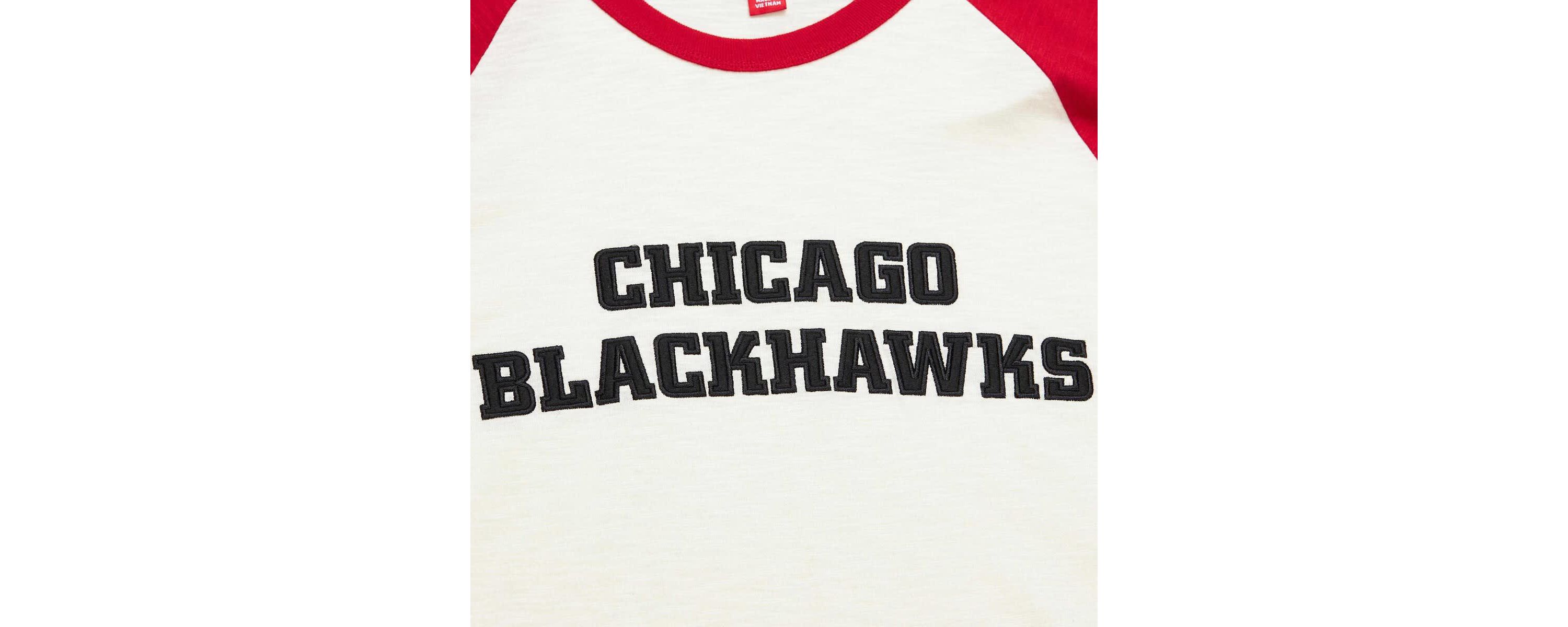 NHL Chicago Blackhawks Legendary Slub Vintage Raglan Long Sleeve T-Shirt