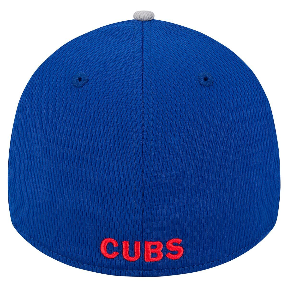 MLB Gray/Royal Chicago Cubs Visor Trim 39THIRTY Flex Hat