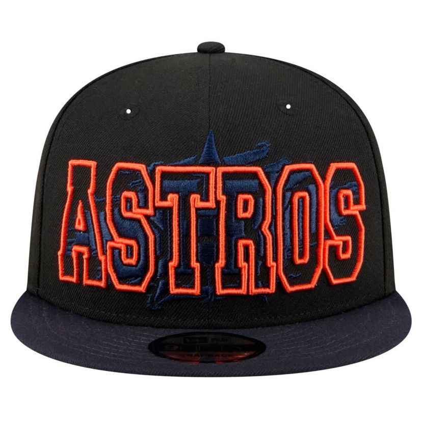 MLB Houston Astros Splatter 9FIFTY Snapback Hat