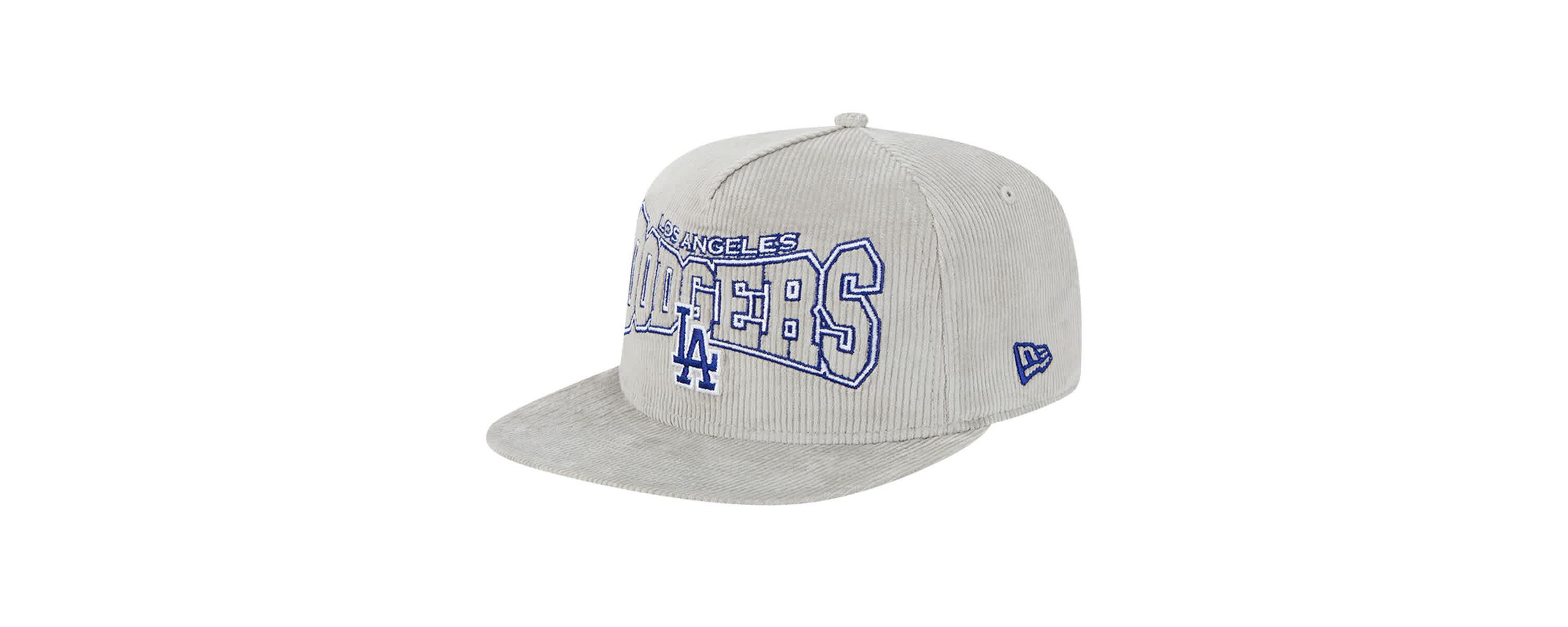 MLB Los Angeles Dodgers Corduroy Golfer Snapback Hat