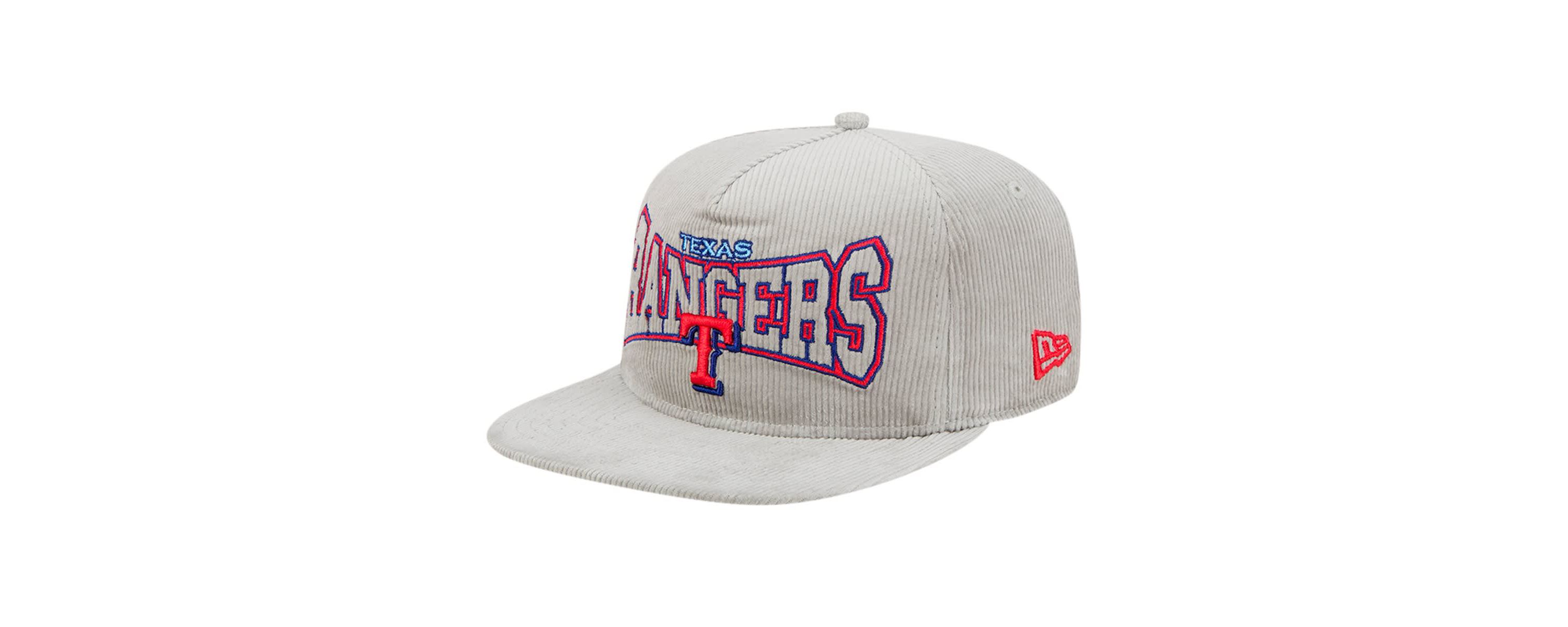 MLB Texas Rangers Corduroy Golfer Snapback Hat