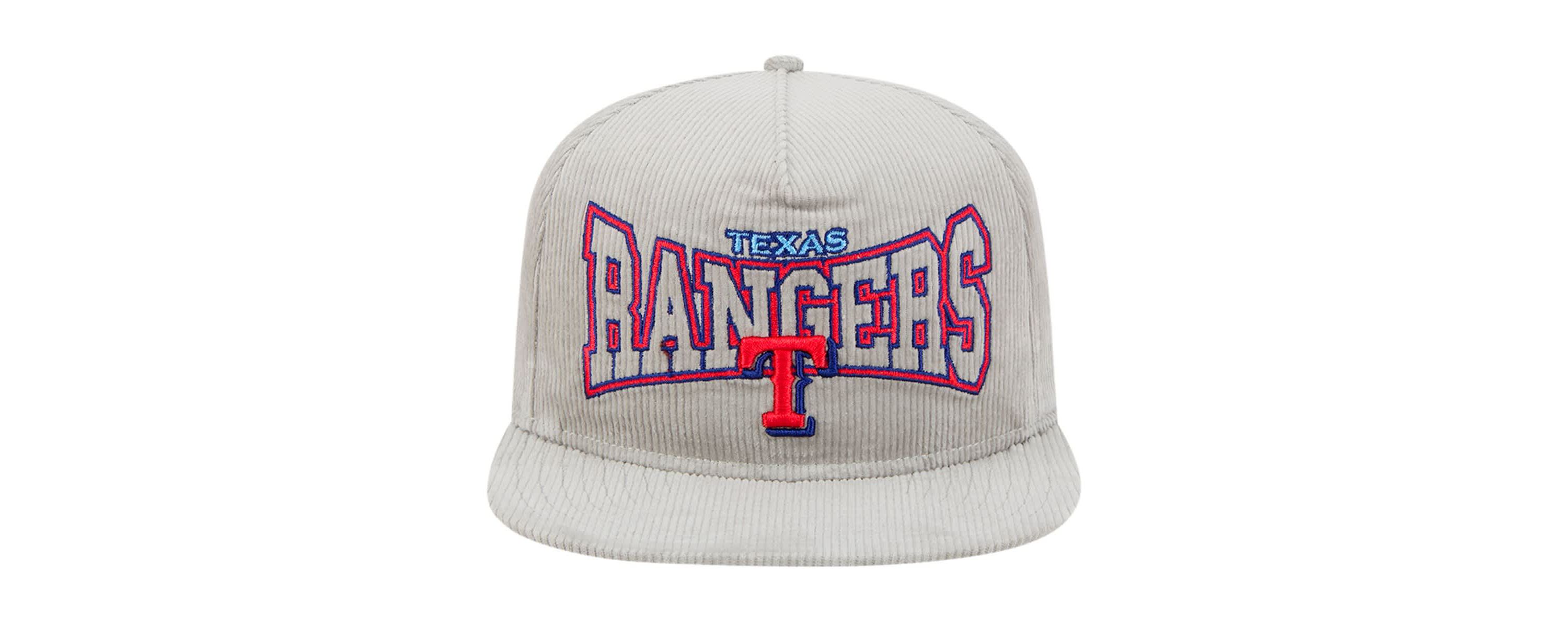 MLB Texas Rangers Corduroy Golfer Snapback Hat