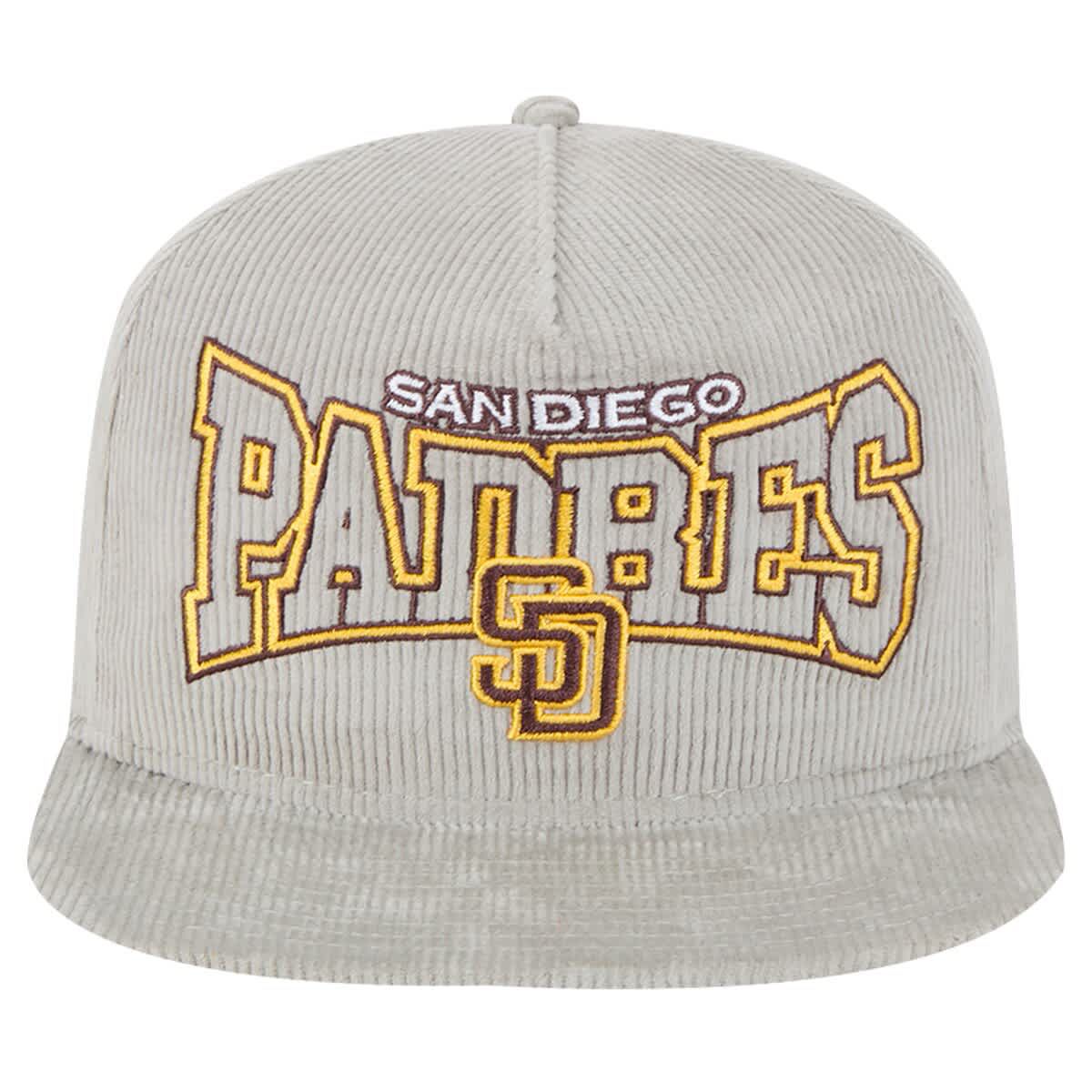 MLB San Diego Padres Corduroy Golfer Snapback Hat