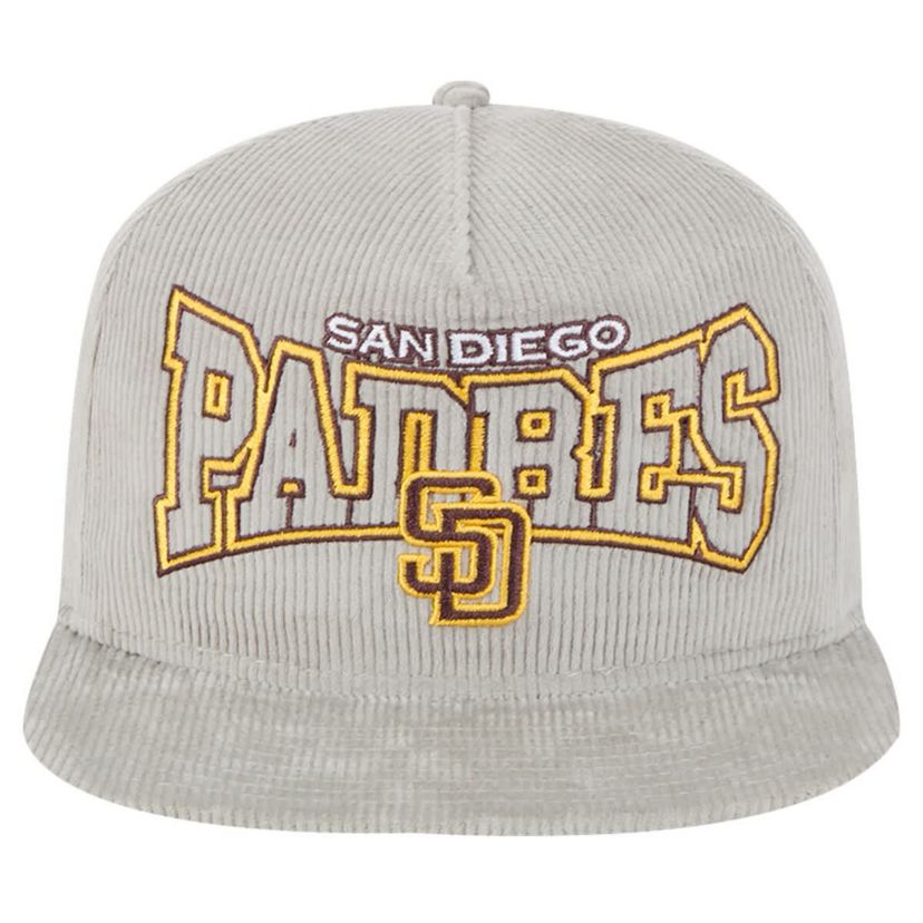 MLB San Diego Padres Corduroy Golfer Snapback Hat
