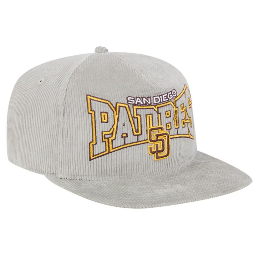 MLB San Diego Padres Corduroy Golfer Snapback Hat