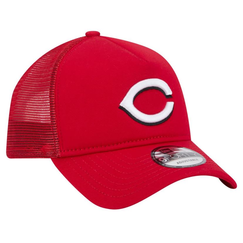 MLB Cincinnati Reds 9FORTY A-Frame Trucker Adjustable Hat