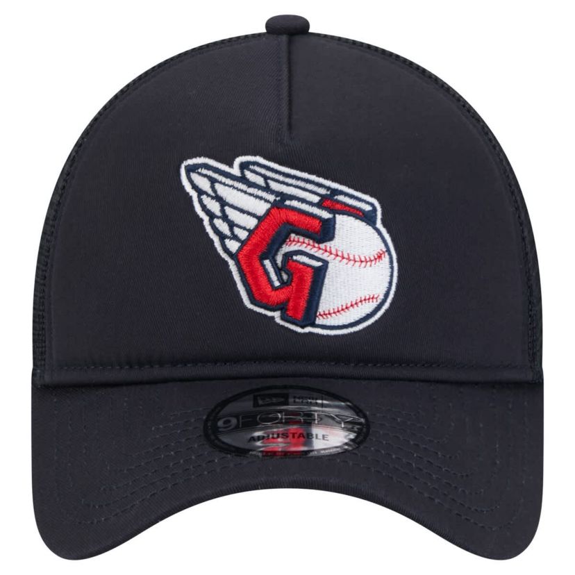 MLB Cleveland Guardians 9FORTY A-Frame Trucker Adjustable Hat