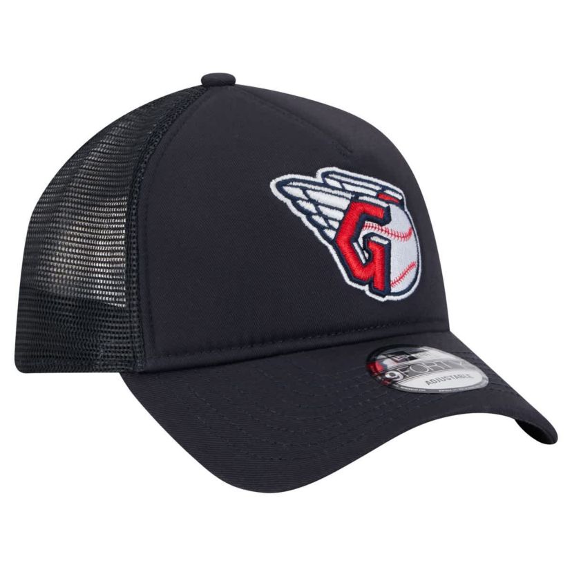 MLB Cleveland Guardians 9FORTY A-Frame Trucker Adjustable Hat