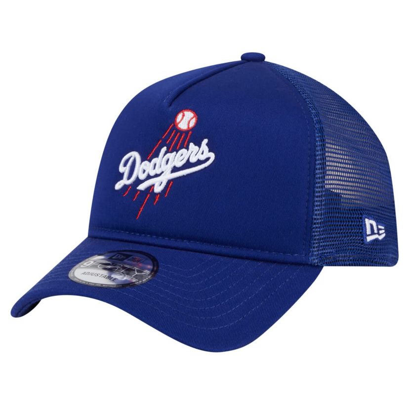 MLB Los Angeles Dodgers 9FORTY A-Frame Trucker Adjustable Hat