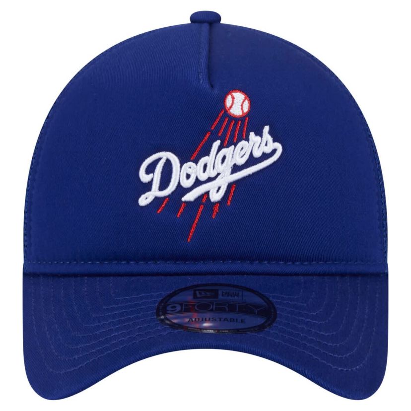 MLB Los Angeles Dodgers 9FORTY A-Frame Trucker Adjustable Hat