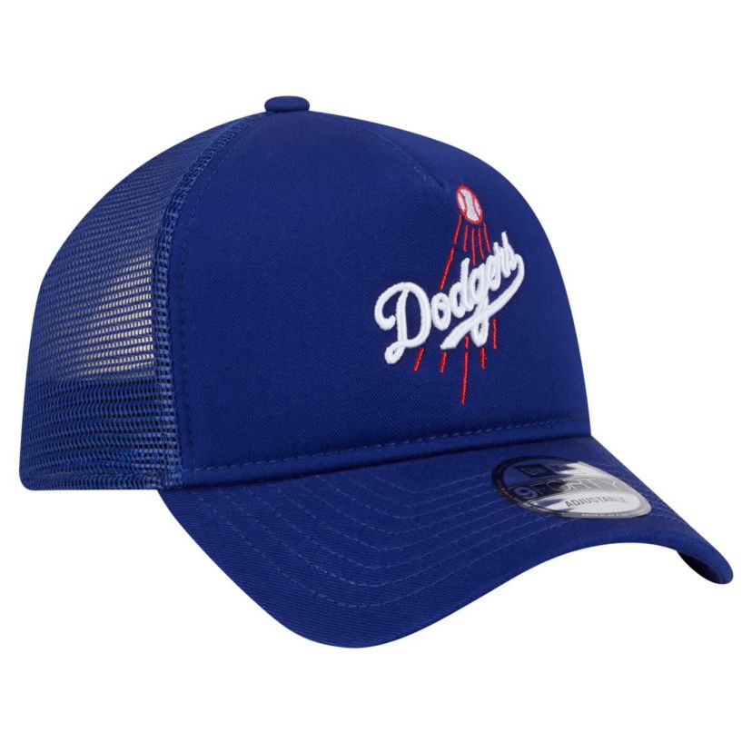 MLB Los Angeles Dodgers 9FORTY A-Frame Trucker Adjustable Hat
