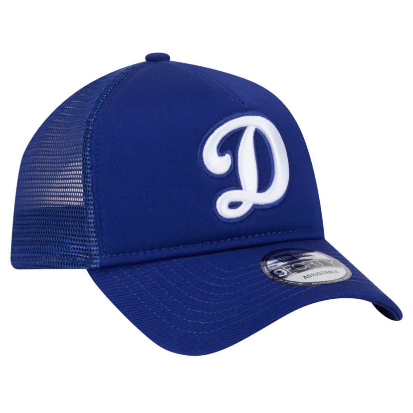 MLB Los Angeles Dodgers 9FORTY A-Frame Trucker Adjustable Hat