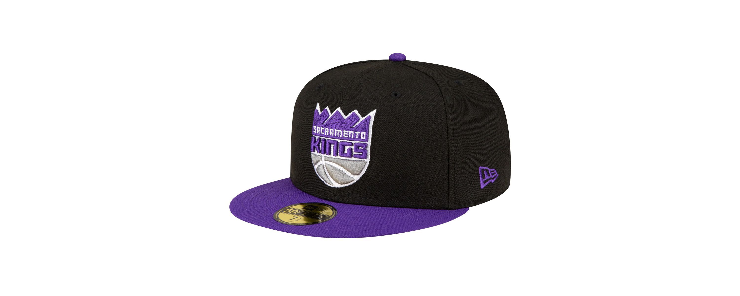 NBA Black/Purple Sacramento Kings 2-Tone 59FIFTY Fitted Hat