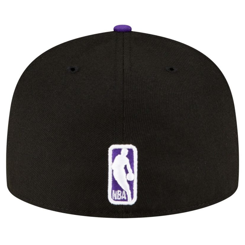 NBA Black/Purple Sacramento Kings 2-Tone 59FIFTY Fitted Hat