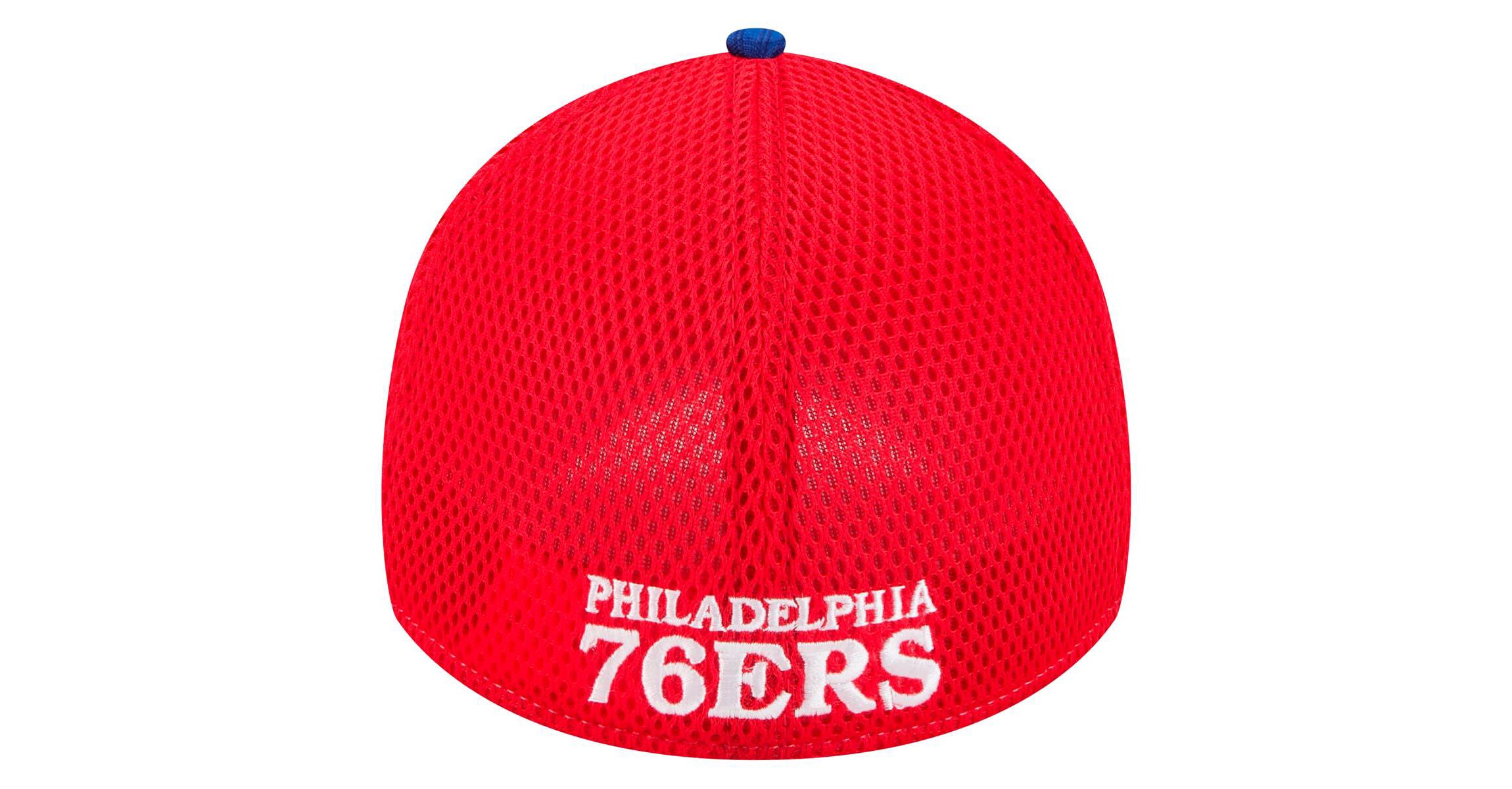 NBA Royal/Red Philadelphia 76ers Active Tech Neo Flex 39THIRTY Flex Hat