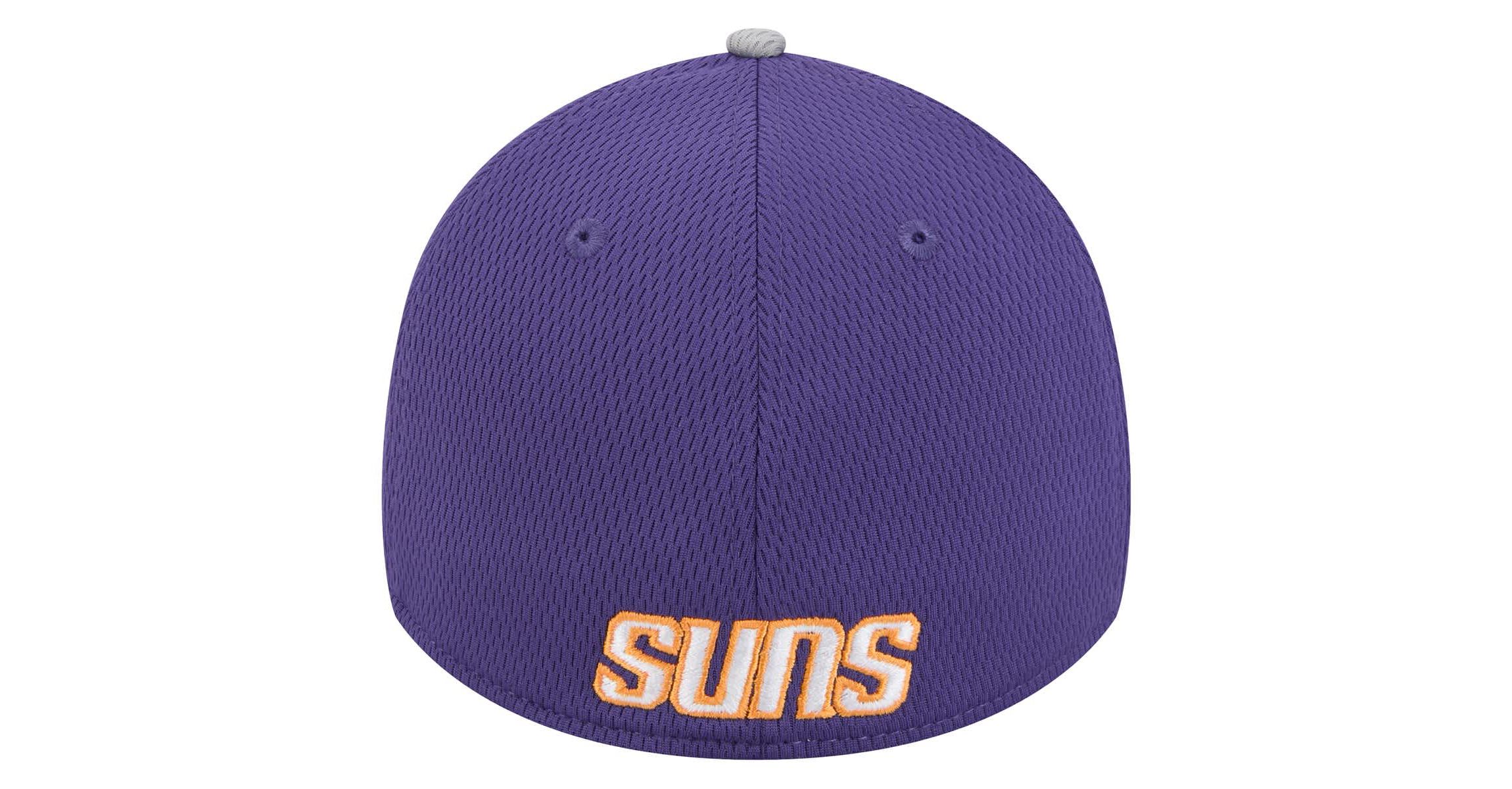 NBA Gray/Purple Phoenix Suns Active Trim 39THIRTY Flex Hat