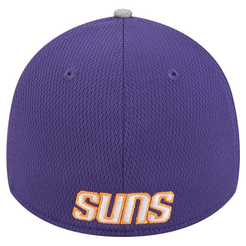 NBA Gray/Purple Phoenix Suns Active Trim 39THIRTY Flex Hat