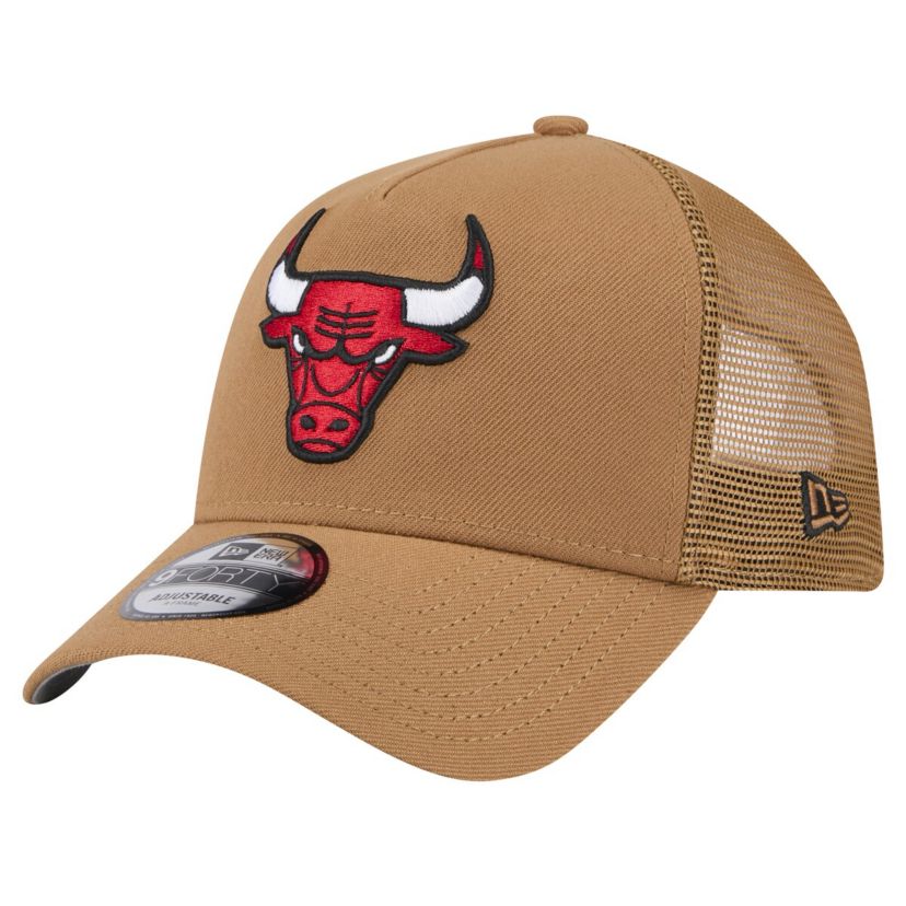 NBA Chicago Bulls 9FORTY A-Frame Trucker Adjustable Hat