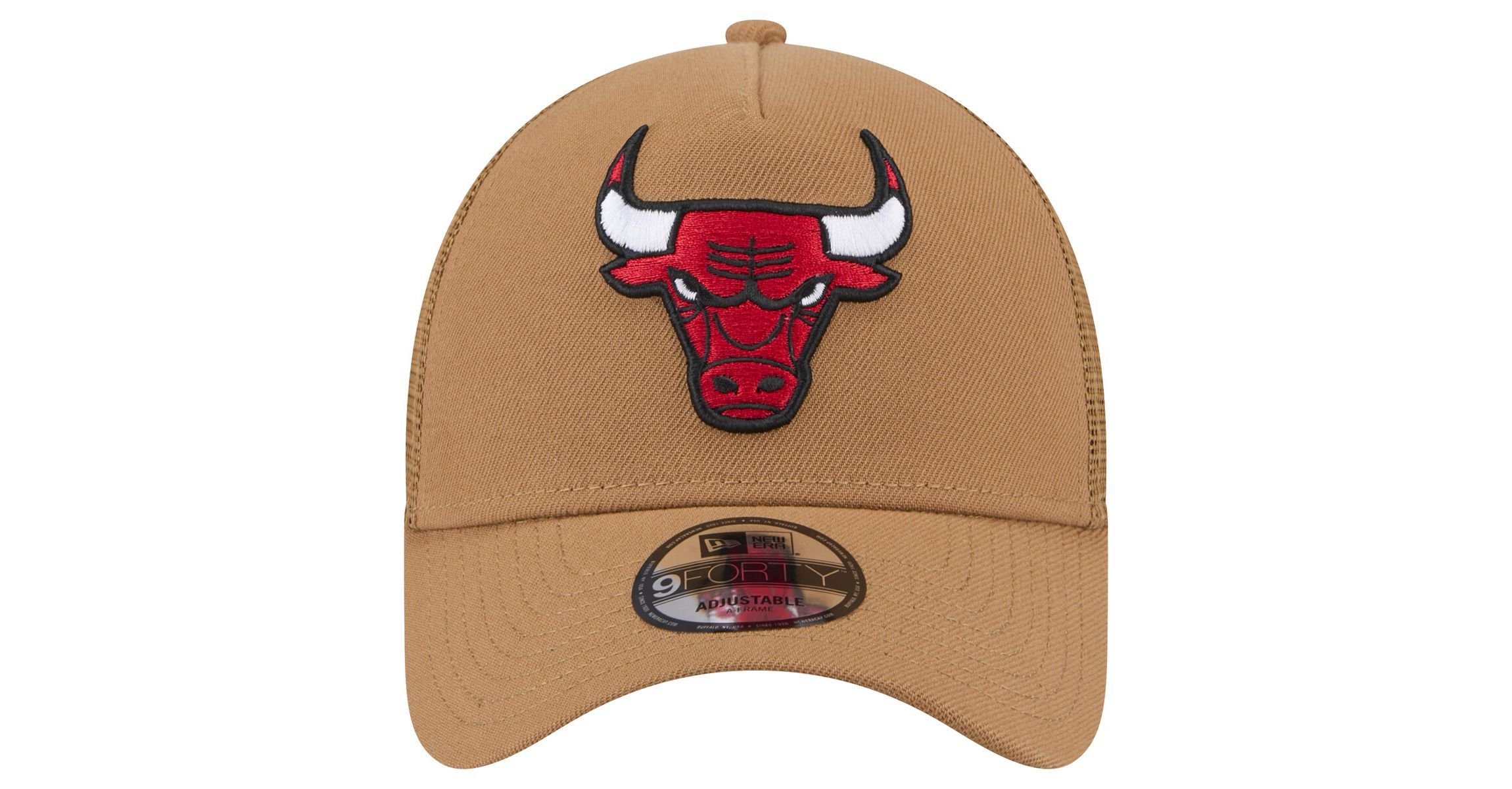 NBA Chicago Bulls 9FORTY A-Frame Trucker Adjustable Hat