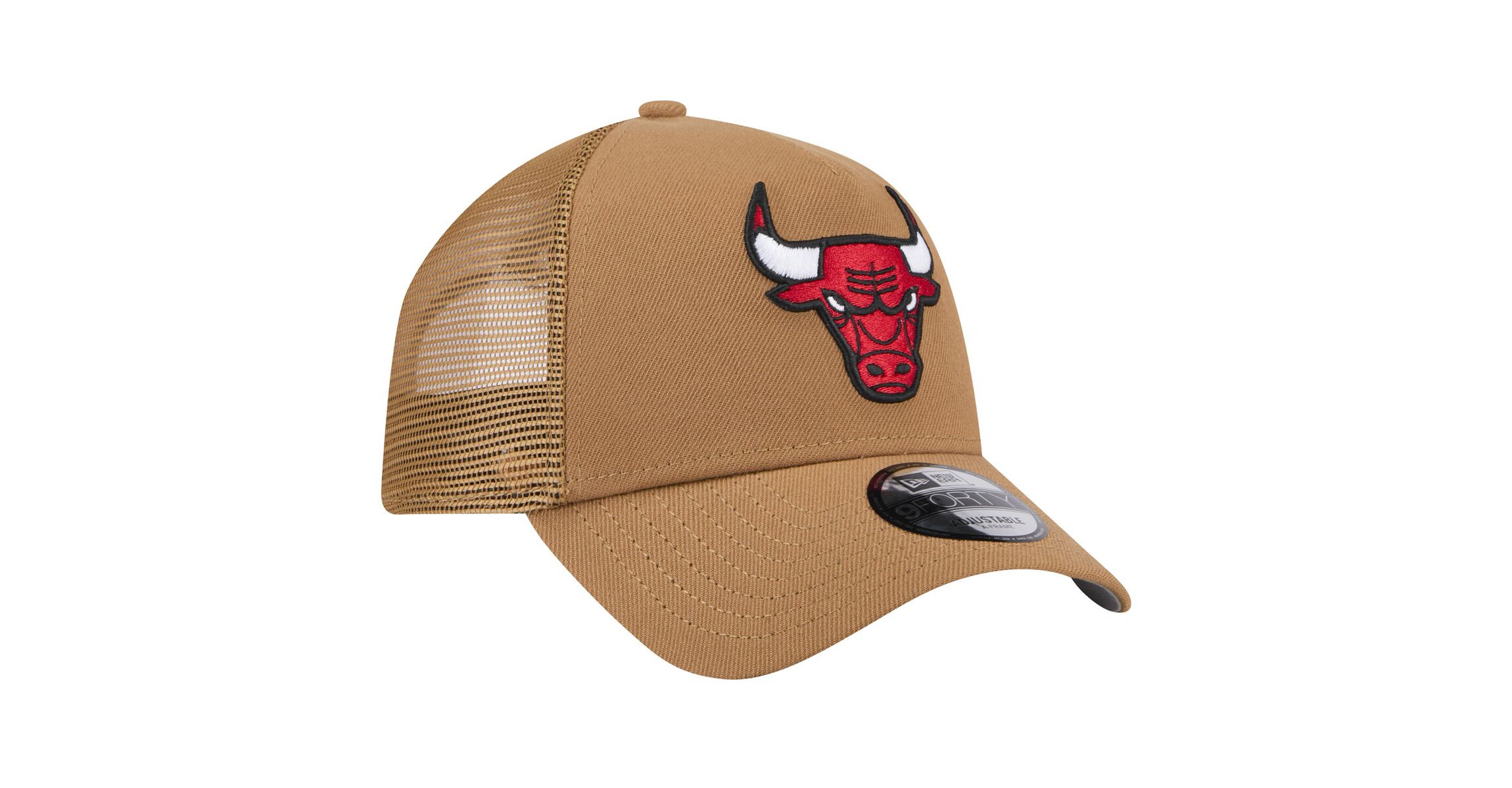 NBA Chicago Bulls 9FORTY A-Frame Trucker Adjustable Hat