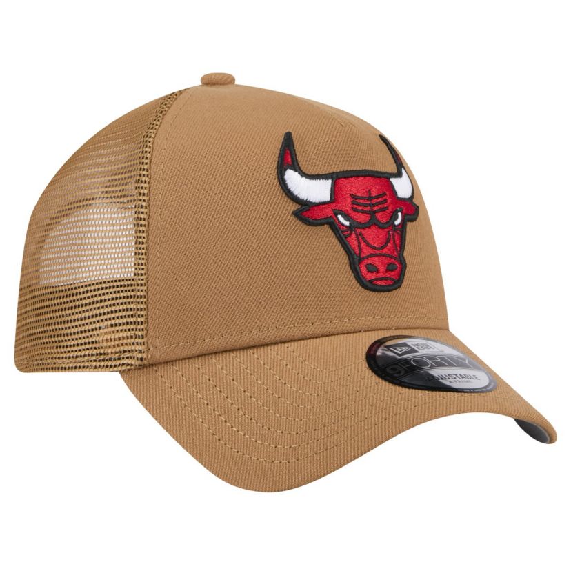 NBA Chicago Bulls 9FORTY A-Frame Trucker Adjustable Hat