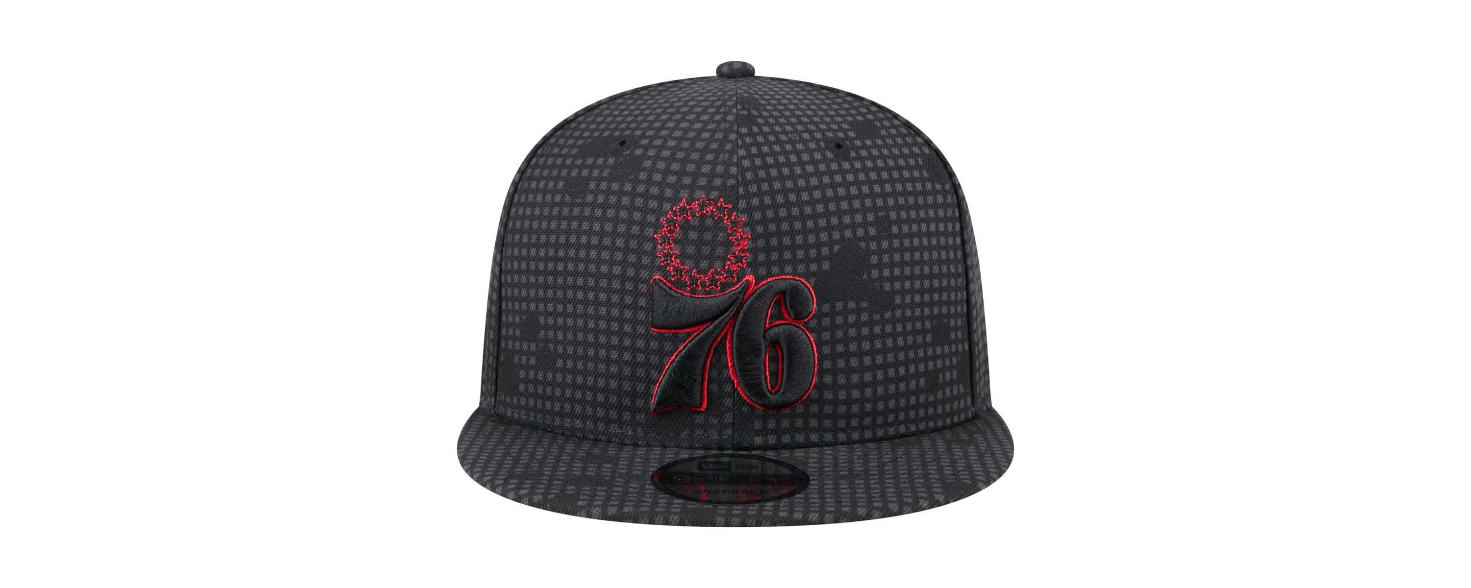 NBA Philadelphia 76ers Midnight Ink Pop Outline 9FIFTY Snapback Hat