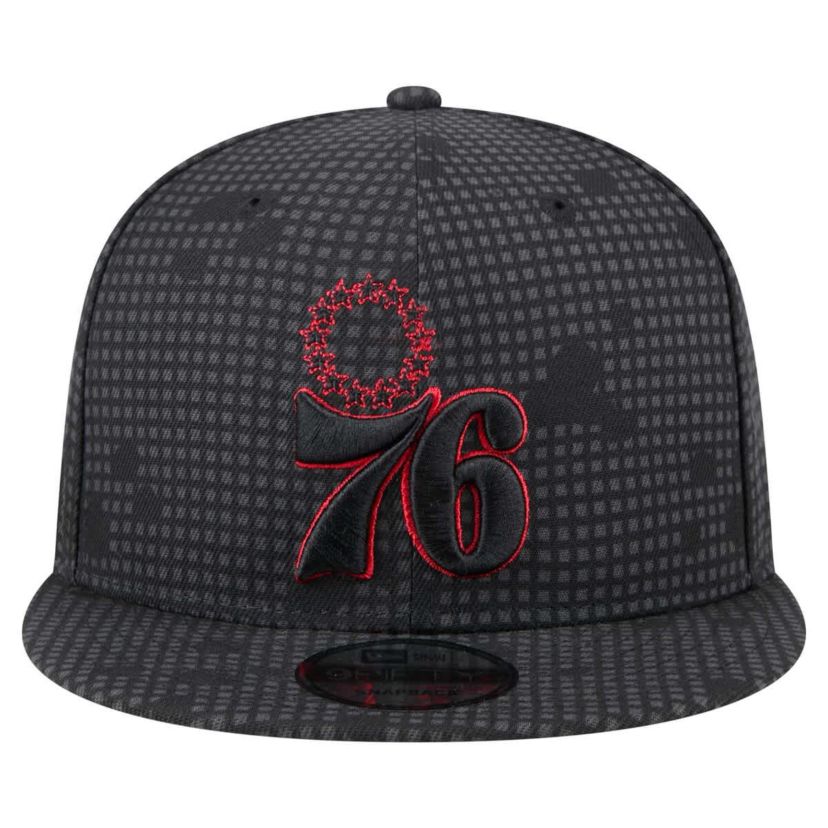 NBA Philadelphia 76ers Midnight Ink Pop Outline 9FIFTY Snapback Hat