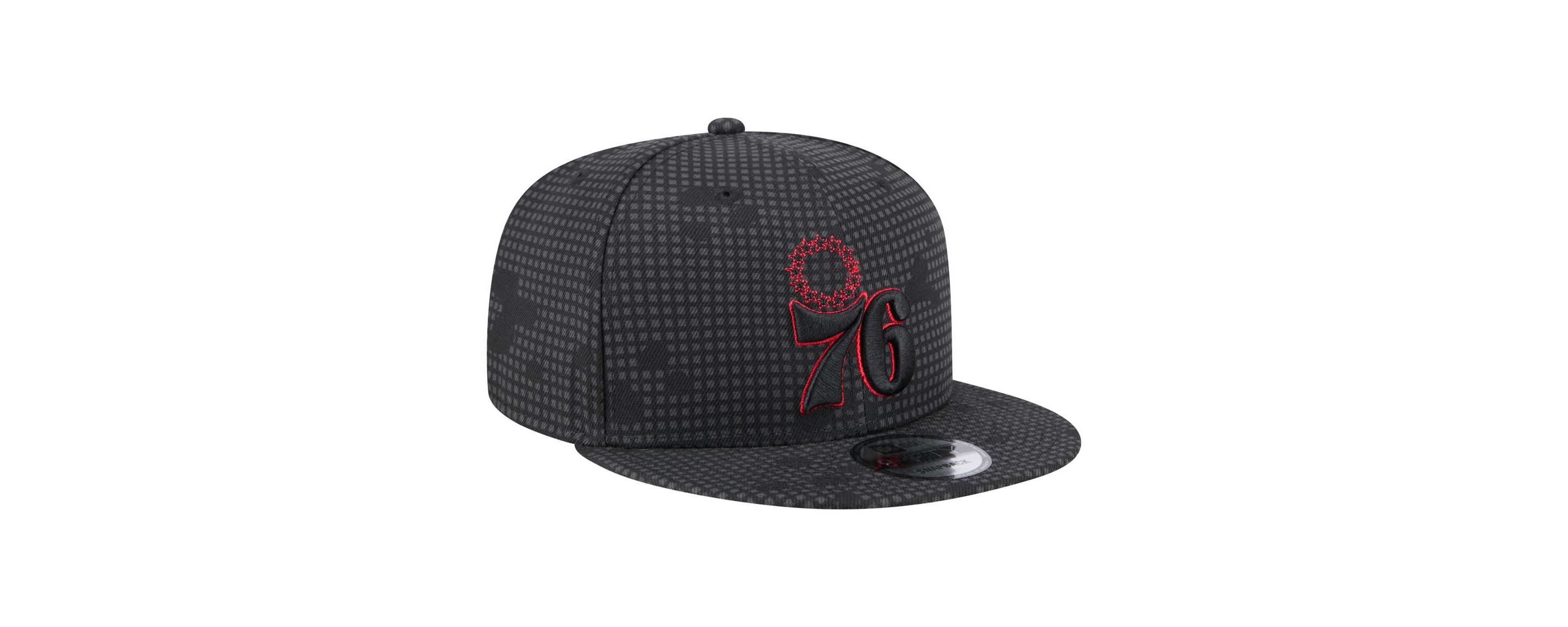 NBA Philadelphia 76ers Midnight Ink Pop Outline 9FIFTY Snapback Hat