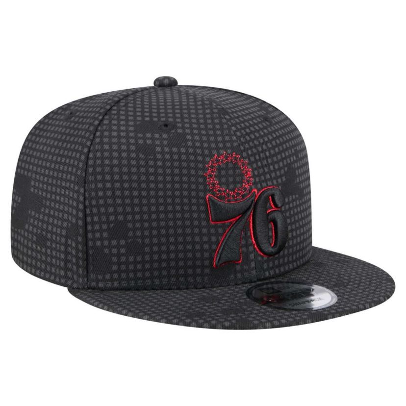 NBA Philadelphia 76ers Midnight Ink Pop Outline 9FIFTY Snapback Hat