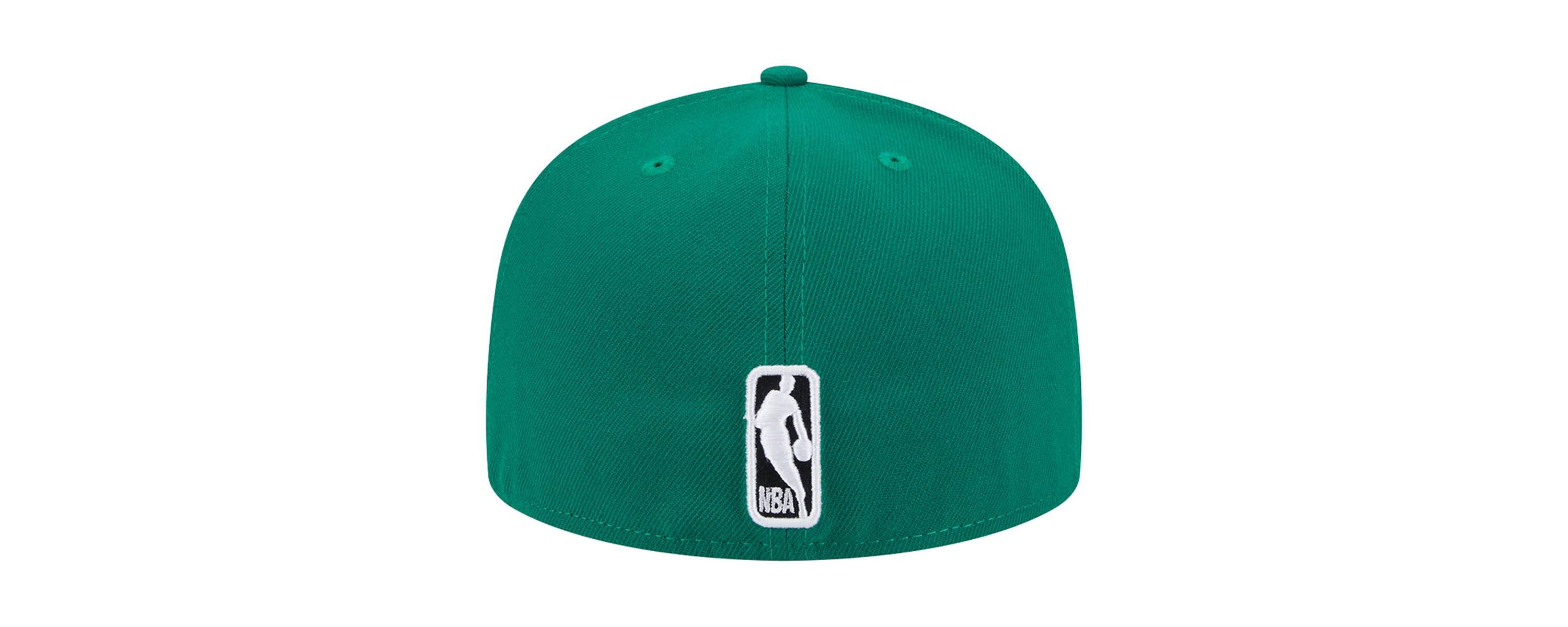NBA Kelly Boston Celtics Sport Night Script Sided 59FIFTY Fitted Hat