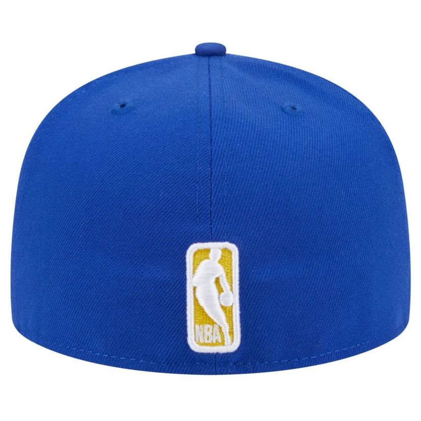 NBA Golden State Warriors Sport Night Script Sided 59FIFTY Fitted Hat