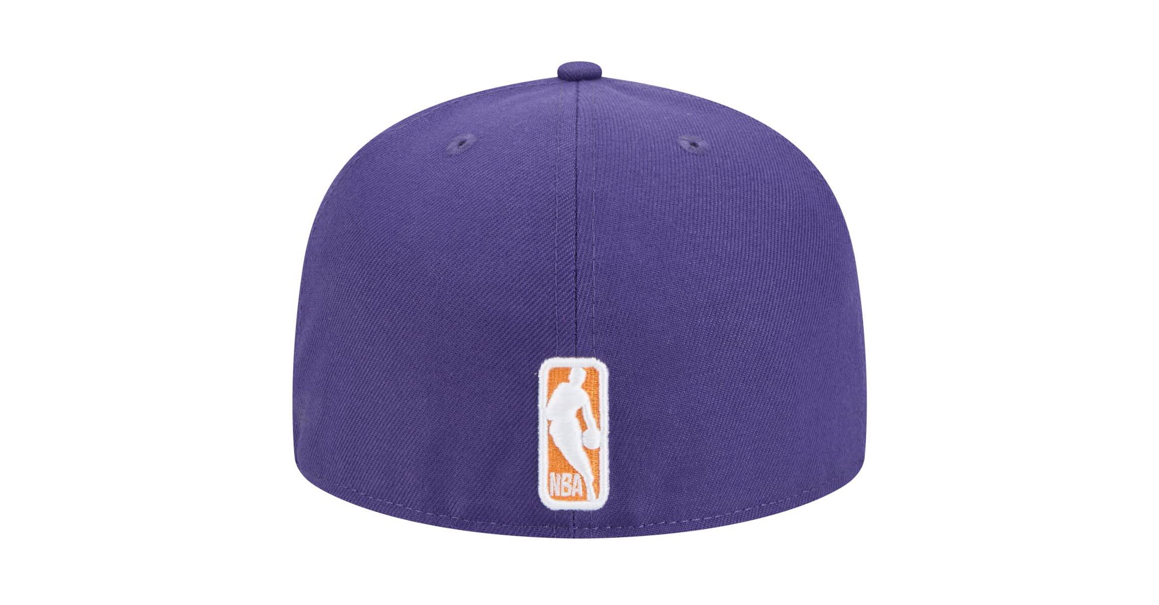 NBA Phoenix Suns Sport Night Script Sided 59FIFTY Fitted Hat