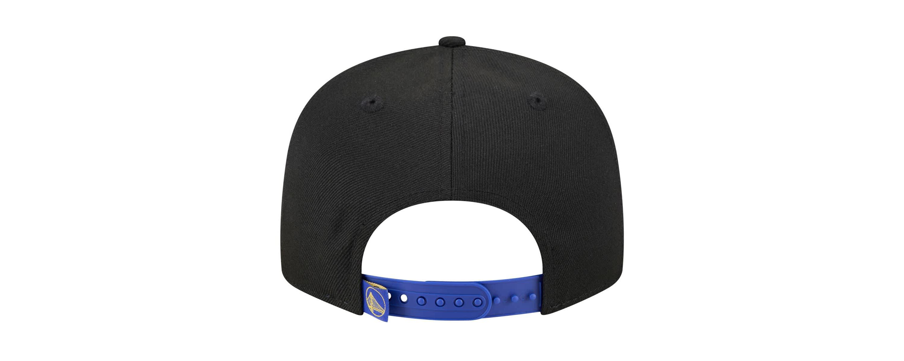 NBA Black/Royal Golden State Warriors Sport Night Splatter 2-Tone 9FIFTY Snapback Hat