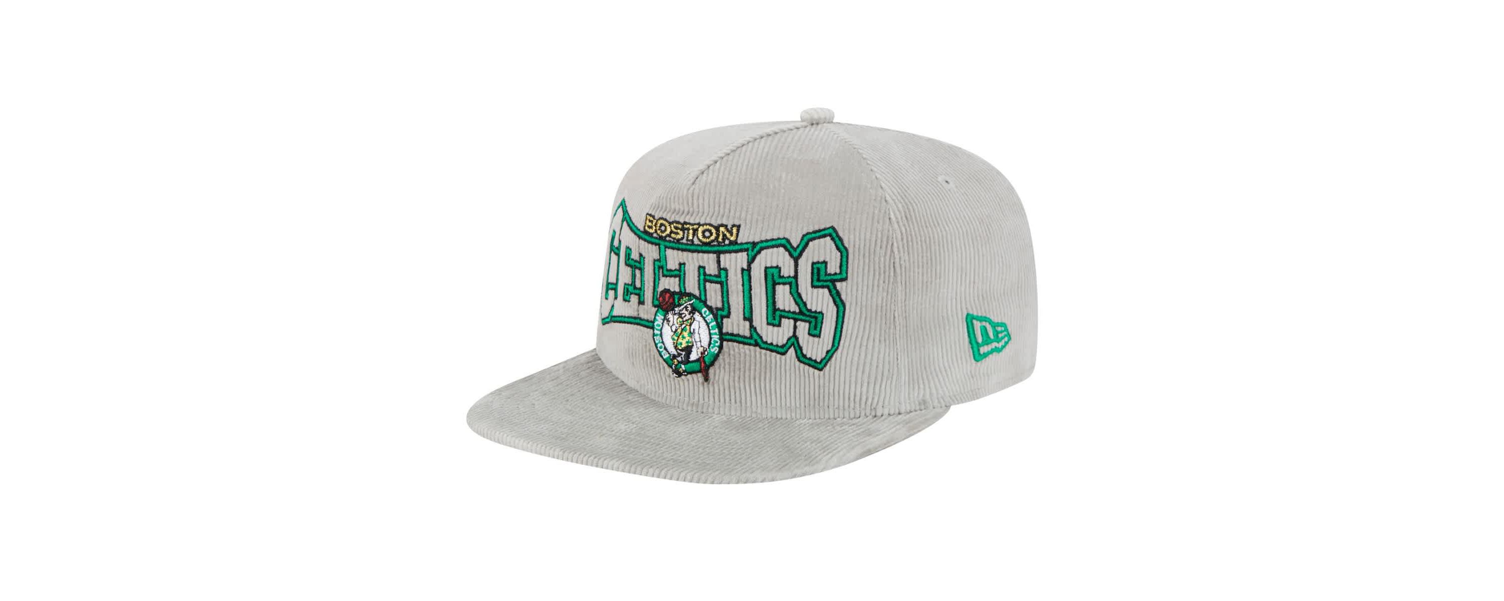 NBA Boston Celtics Throwback Corduroy Golfer Snapback Hat
