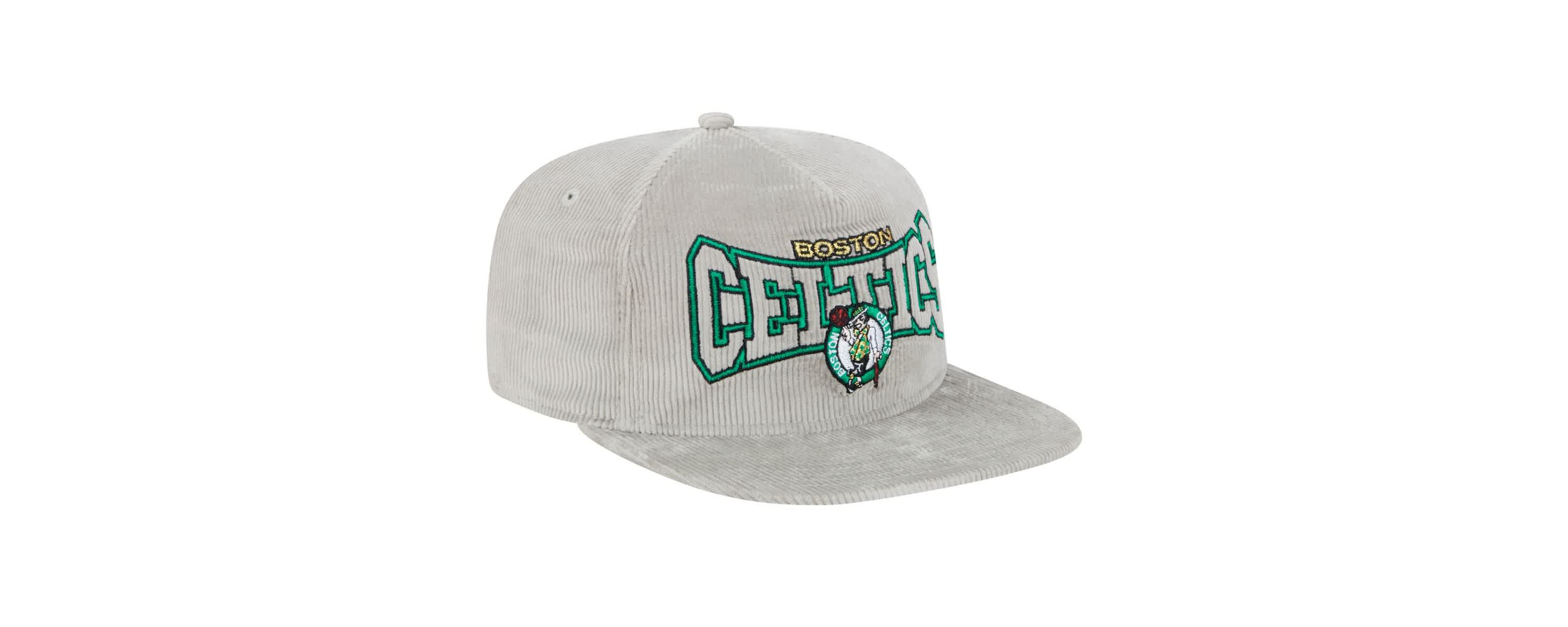 NBA Boston Celtics Throwback Corduroy Golfer Snapback Hat