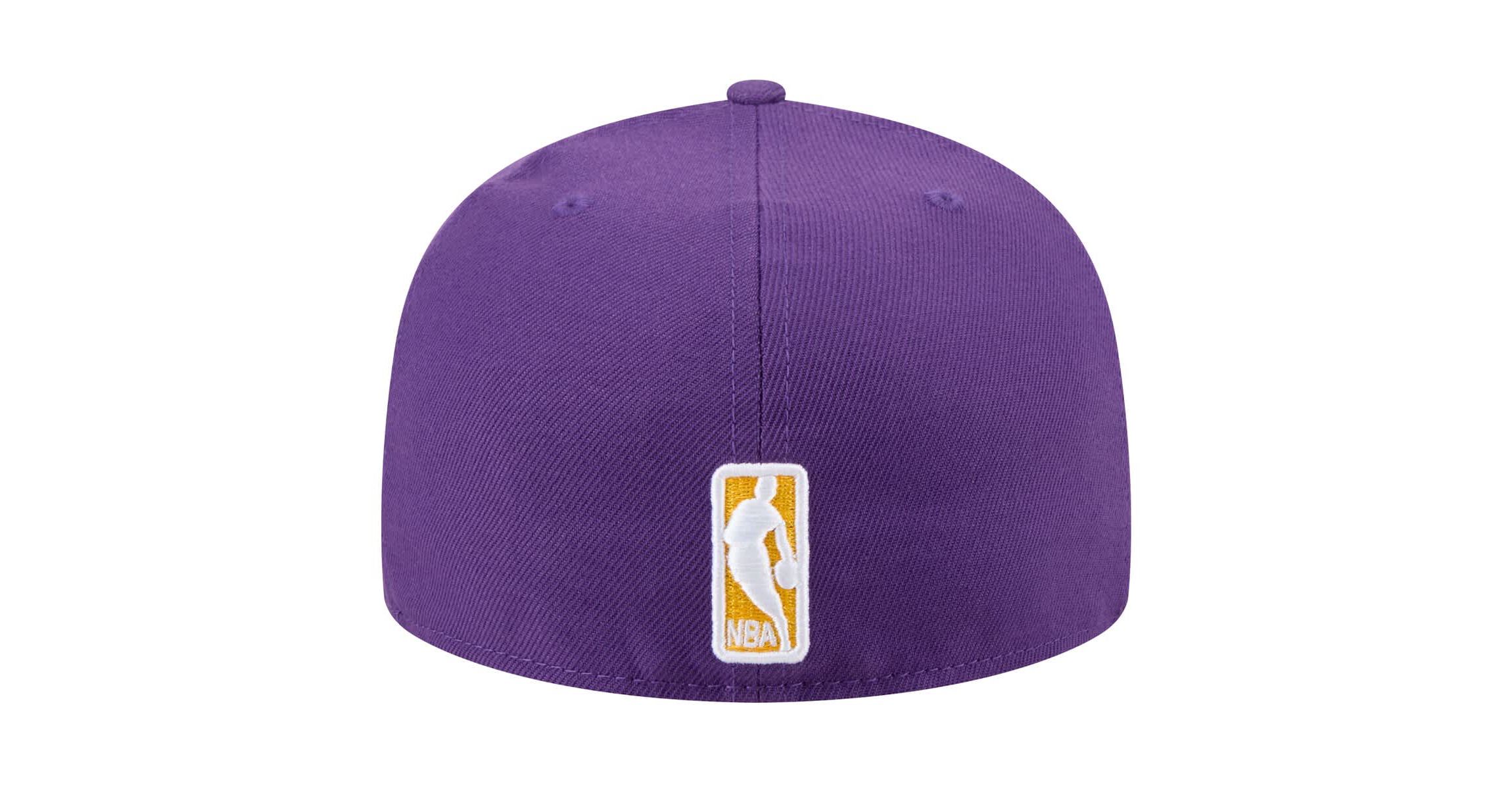 NBA Los Angeles Lakers Throwback Pennant 59FIFTY Fitted Hat