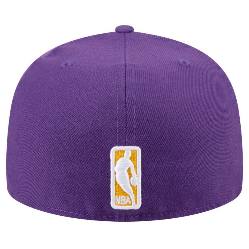 NBA Los Angeles Lakers Throwback Pennant 59FIFTY Fitted Hat