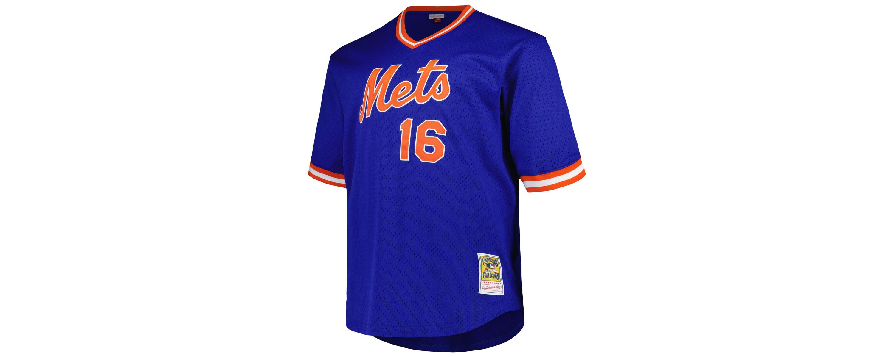 MLB Dwight Gooden New York Mets Big & Tall Cooperstown Collection Mesh Batting Practice Jersey