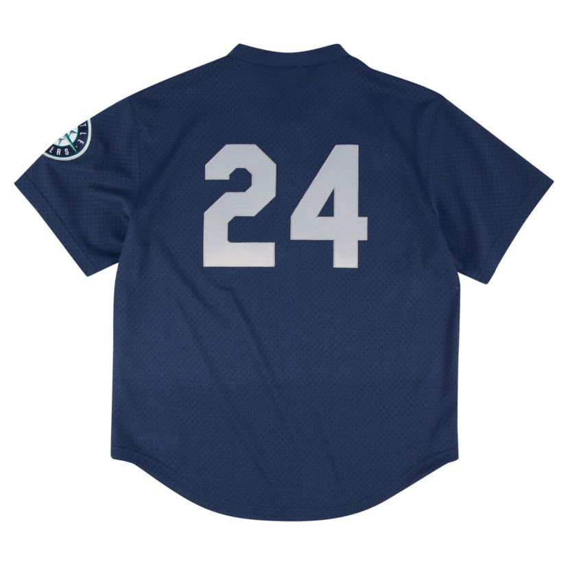 MLB Seattle Mariners Big & Tall Cooperstown Collection Mesh Batting Practice Jersey