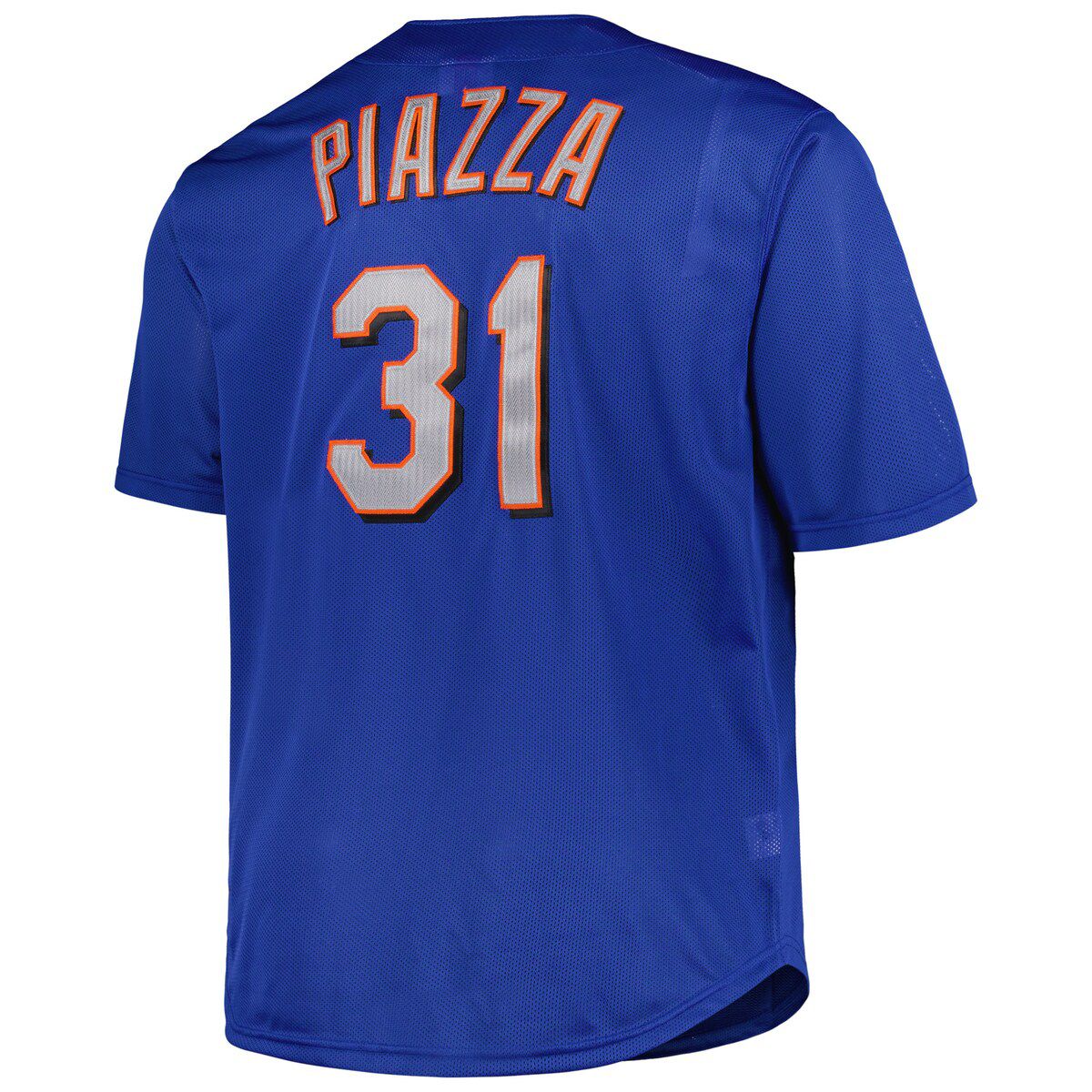 MLB Mike Piazza New York Mets Big & Tall Cooperstown Collection Mesh Batting Practice Jersey