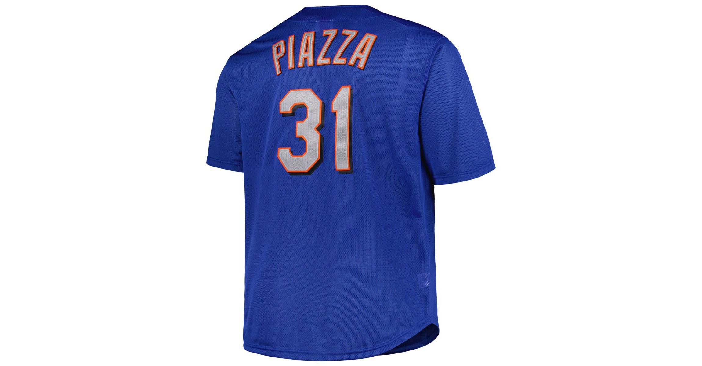 MLB Mike Piazza New York Mets Big & Tall Cooperstown Collection Mesh Batting Practice Jersey