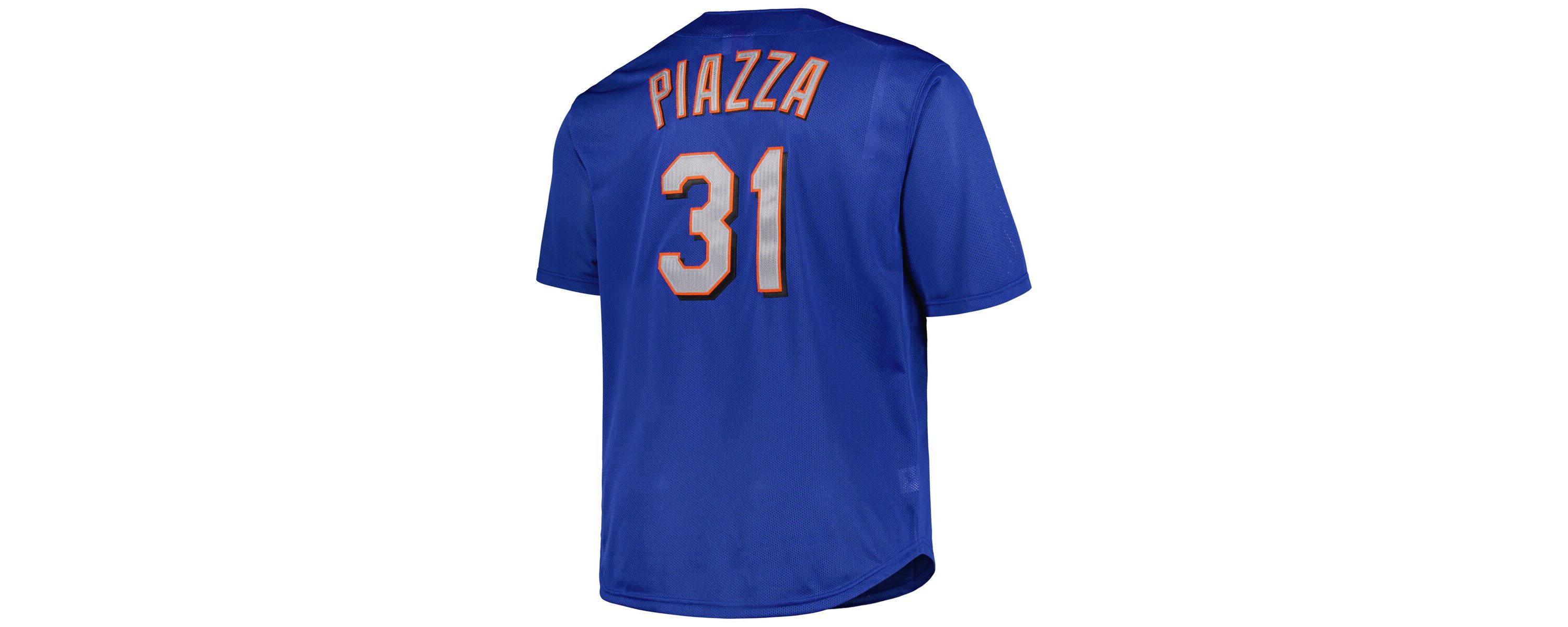 MLB Mike Piazza New York Mets Big & Tall Cooperstown Collection Mesh Batting Practice Jersey
