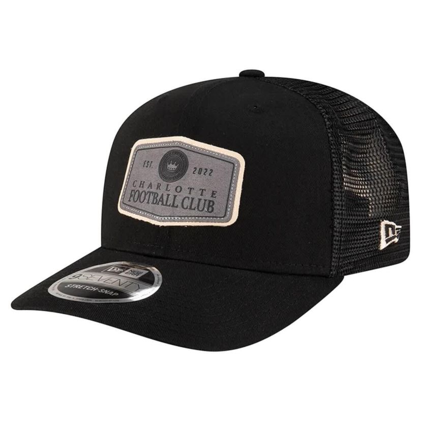 MLS Charlotte FC Labeled 9SEVENTY Trucker Stretch-Snap Adjustable Hat