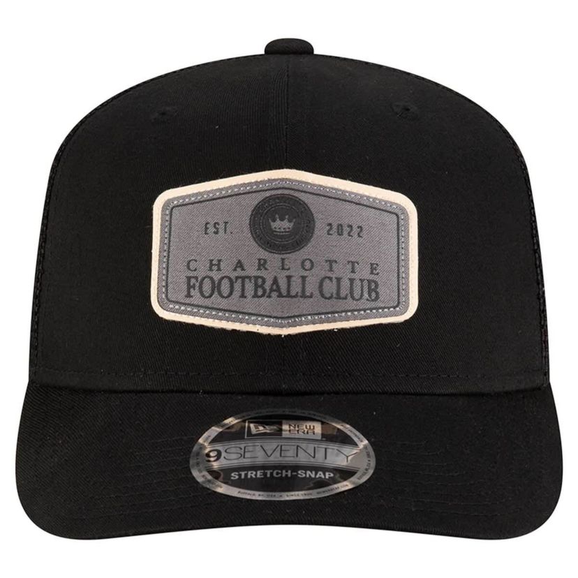 MLS Charlotte FC Labeled 9SEVENTY Trucker Stretch-Snap Adjustable Hat